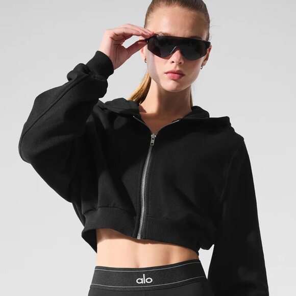 ALO Yoga Tops - BRAND NEW ALO Sweet Escape Zip Up Hoodie